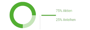 Grafik für die greencapital-Anlagestrategie GreenBalance